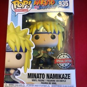 Funko Pop! Animation Naruto Shippuden Minato Namikaze Figure - Yellow and Blue